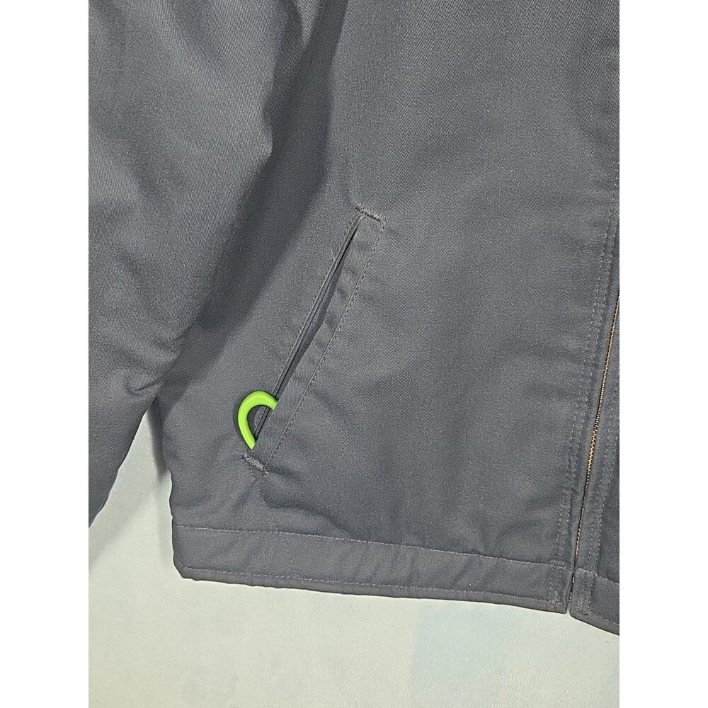 VTG Dickies Jacket Mens MED Navy Quilt Lined Eisenhower Mechanic Work Full Zip - Picture 7 of 9